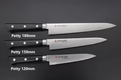 Fujiwara Kanefusa FKM Series Petty (120mm To 180mm, 3 Sizes) -Knife Sale Shop fujiwara kanefusa petty fujiwara kanefusa fkm series petty 120mm to 180mm 3 sizes 43078111133979