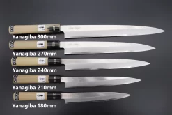 Fujiwara Kanefusa FKJ Series Yanagiba (180mm To 300mm, 5 Sizes) -Knife Sale Shop fujiwara kanefusa yanagiba fujiwara kanefusa fkj series yanagiba 180mm to 300mm 5 sizes 43079453475099