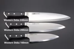 Glestain Western Deba (160mm To 240mm, 3 Sizes) -Knife Sale Shop glestain western deba glestain western deba 160mm to 240mm 3 sizes 42930973475099