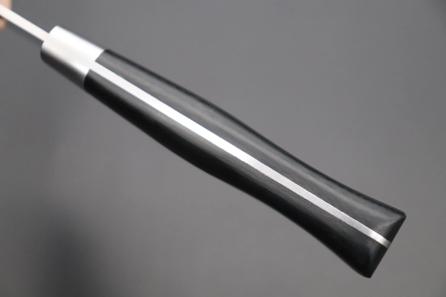 Hattori Forums FH Series FH-5L Boning Knife 160mm (6.2inch, Black Linen Micarta Handle) 8 Hattori Forums FH Series FH-5L Boning Knife 160mm (6.2inch, Black Linen Micarta Handle) - Image 8