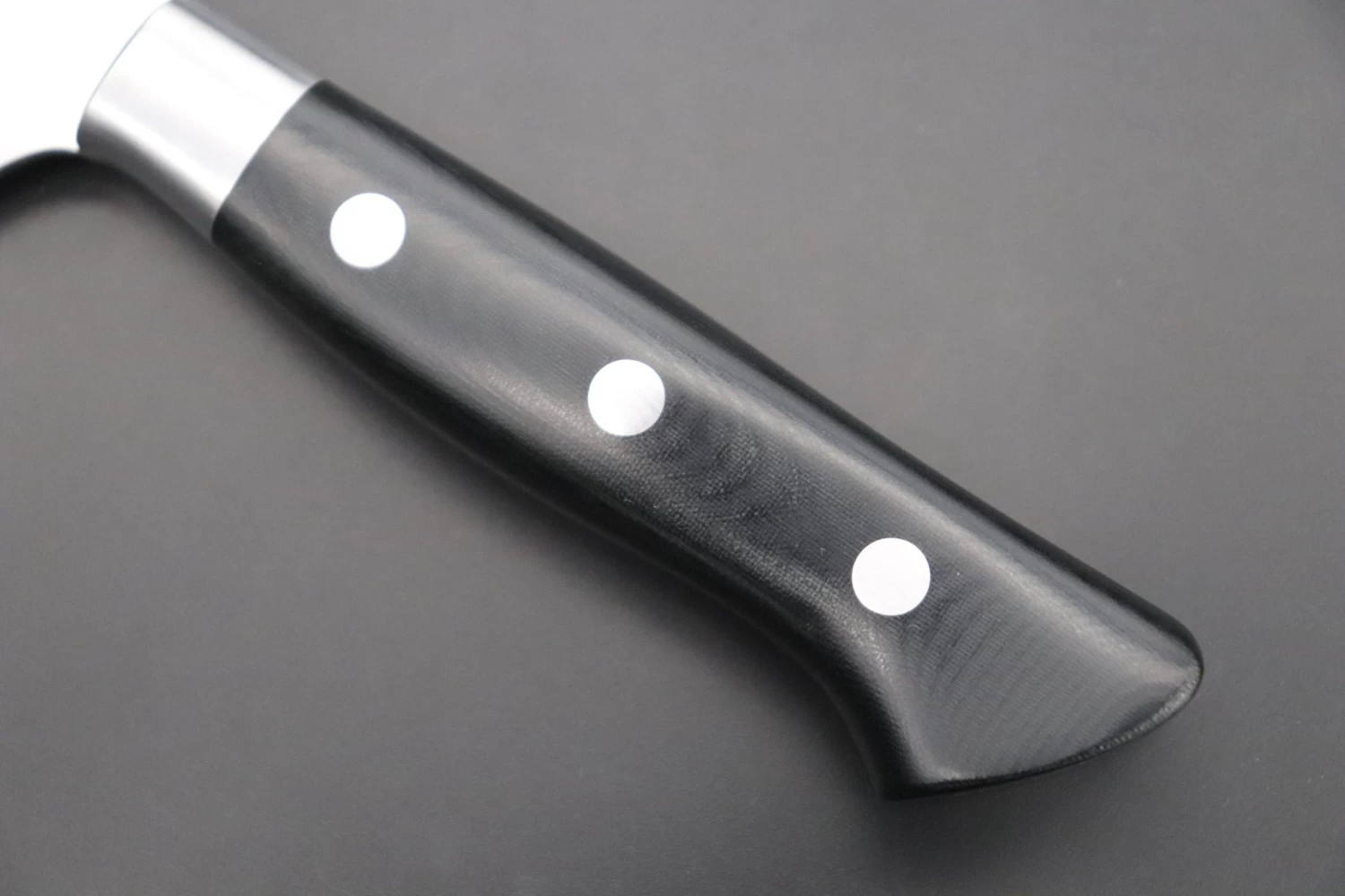 Hattori Forums FH Series FH-5L Boning Knife 160mm (6.2inch, Black Linen Micarta Handle) 3 Hattori Forums FH Series FH-5L Boning Knife 160mm (6.2inch, Black Linen Micarta Handle) - Image 3