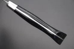 Hattori Forums FH Series Limited Edition FH-5D Boning Knife (6.2 Inch, "Black Space" Corian® Handle) -Knife Sale Shop hattori boning knife honesuki hattori forums fh series limited edition fh 5d boning knife 6 2 inch black space corian handle 44595346538779 scaled