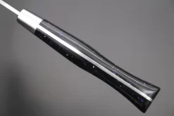 Hattori Forums FH Series Limited Edition FH-5D Boning Knife (6.2 Inch, "Black Space" Corian® Handle) -Knife Sale Shop hattori boning knife honesuki hattori forums fh series limited edition fh 5d boning knife 6 2 inch black space corian handle 44595346997531 scaled