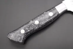 Hattori Forums FH Series Limited Edition FH-5ND Boning Knife (6.2 Inch, "SNOW IN THE DARK" Handle) -Knife Sale Shop hattori boning knife honesuki hattori forums fh series limited edition fh 5nd boning knife 6 2 inch snow in the dark handle 44595374227739 scaled