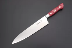 Hattori Custom Limited Special Edition, HSG-1SO Gyuto 210mm (8.2 Inch, Spiny Oyster Gem-Composite Stone Handle)