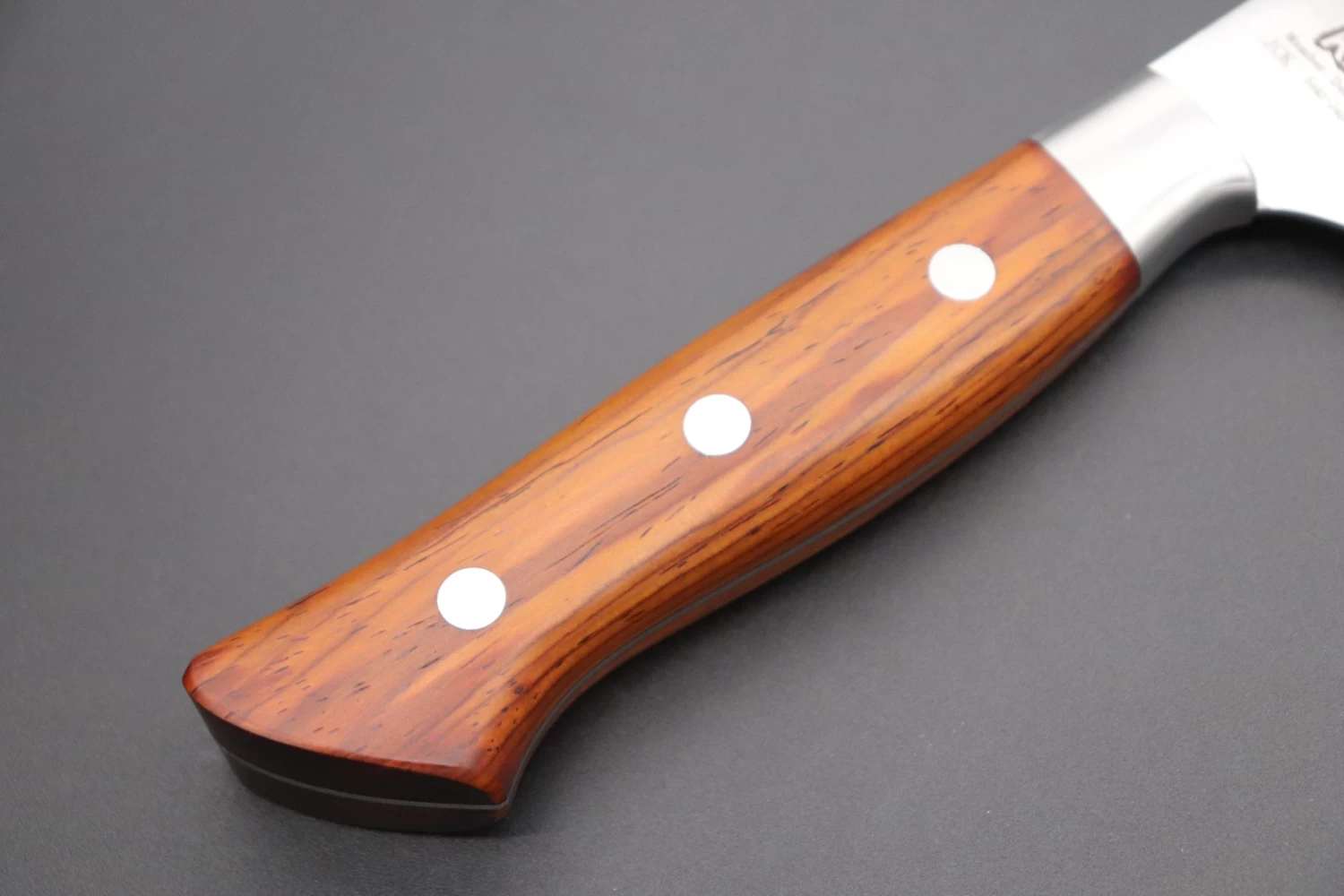 Hattori Forums FH Series Gyuto (210mm To 270mm, 3 Sizes, Cocobolo Wood Handle) 9 Hattori Forums FH Series Gyuto (210mm To 270mm, 3 Sizes, Cocobolo Wood Handle) - Image 9