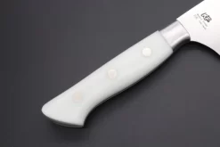 Hattori Forums FH Series Gyuto (210mm To 270mm, 3 Sizes, Fresh White Corian Handle) -Knife Sale Shop hattori gyuto hattori forums fh series gyuto 210mm to 270mm 3 sizes fresh white corian handle 41892314513691 scaled