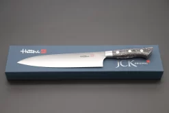 Hattori Forums FH Series Limited Edition "SNOW IN THE DARK" Gyuto (210mm~270mm, 3 Sizes, Dupont Corian® Handle) -Knife Sale Shop hattori gyuto hattori forums fh series limited edition snow in the dark gyuto 210mm 270mm 3 sizes dupont corian handle 40239491842331 scaled