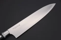 Hattori "The Universe Series WHITE DWARF" SG-II San-Mai Special USG-1WT Gyuto 210mm (White Turquoise Gem-Composite-stone Spacer) -Knife Sale Shop hattori gyuto hattori the universe series white dwarf sg ii san mai special usg 1wt gyuto 210mm white turquoise gem composite stone spacer 42431011422491 scaled