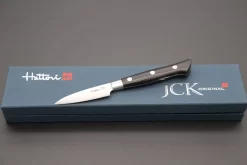 Hattori Forums FH Series FH-1A Parer 70mm (2.7 Inch, African Blackwood Handle) -Knife Sale Shop hattori paring hattori forums fh series fh 1a parer 70mm 2 7 inch african blackwood handle 40239253782811 scaled