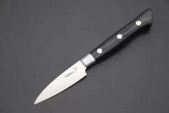 Hattori Forums FH Series FH-1L Parer 70mm (2.7 Inch, Black Linen Micarta Handle)