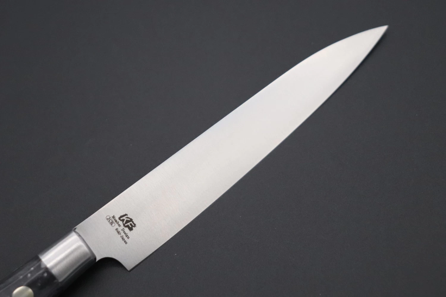 Hattori Forums FH Series Limited Edition "SNOW IN THE DARK" Petty (120mm And 150mm, Dupont Corian® Handle) 8 Hattori Forums FH Series Limited Edition "SNOW IN THE DARK" Petty (120mm And 150mm, Dupont Corian® Handle) - Image 8