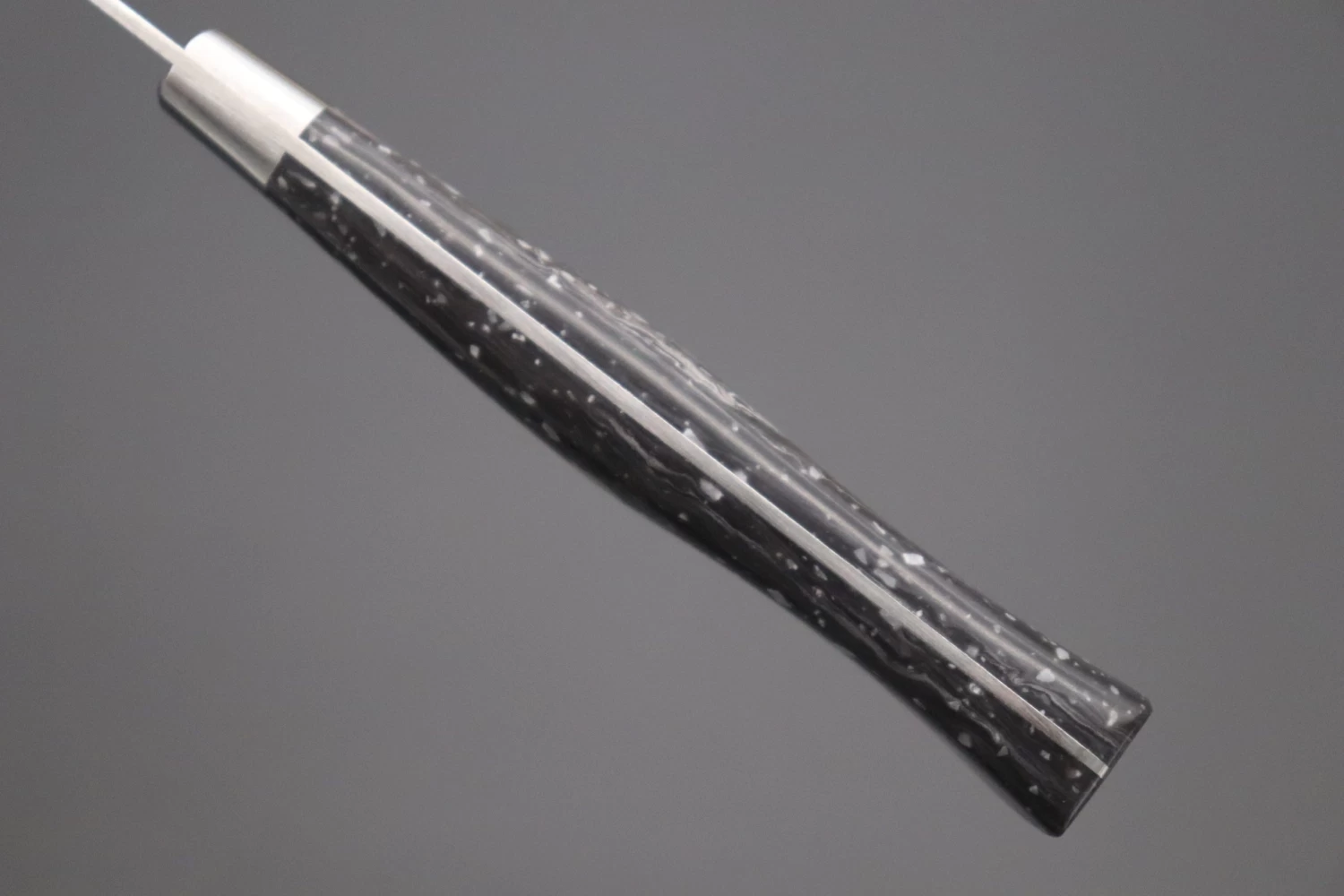 Hattori Forums FH Series Limited Edition "SNOW IN THE DARK" Petty (120mm And 150mm, Dupont Corian® Handle) 6 Hattori Forums FH Series Limited Edition "SNOW IN THE DARK" Petty (120mm And 150mm, Dupont Corian® Handle) - Image 6