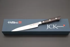 Hattori Forums FH Series Petty (120mm And 150mm, African Black Wood Handle) 15 Hattori Forums FH Series Petty (120mm And 150mm, African Black Wood Handle) -Knife Sale Shop hattori petty hattori forums fh series petty 120mm and 150mm african black wood handle 40239322300699 scaled