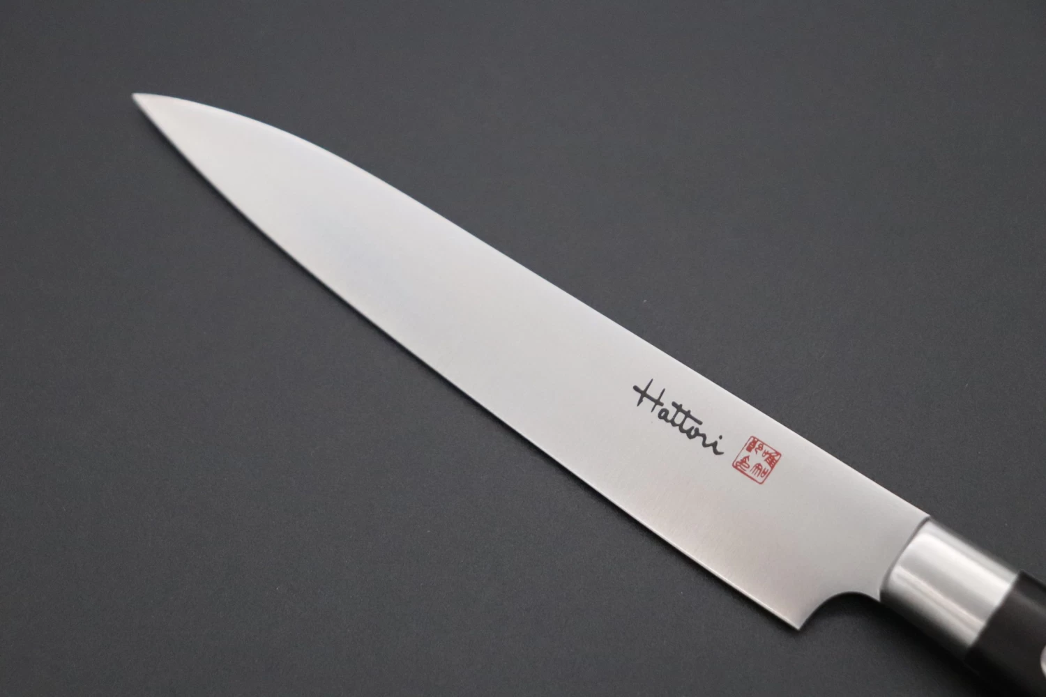 Hattori Forums FH Series Petty (120mm And 150mm, African Black Wood Handle) 2 Hattori Forums FH Series Petty (120mm And 150mm, African Black Wood Handle) - Image 2