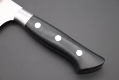 Hattori Forums FH Series FH-4L Santoku 170mm (6.6inch, Black Linen Micarta Handle) -Knife Sale Shop hattori santoku hattori forums fh series fh 4l santoku 170mm 6 6inch black linen micarta handle 40239408513307 scaled