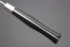 Hattori Forums FH Series FH-4L Santoku 170mm (6.6inch, Black Linen Micarta Handle) -Knife Sale Shop hattori santoku hattori forums fh series fh 4l santoku 170mm 6 6inch black linen micarta handle 41608890941723 scaled