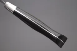 Hattori Forums FH Series FH-4L Santoku 170mm (6.6inch, Black Linen Micarta Handle) -Knife Sale Shop hattori santoku hattori forums fh series fh 4l santoku 170mm 6 6inch black linen micarta handle 41608910635291 scaled