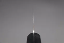 Hattori Limited, Cowry X, VG-2 Clad HCX-1B Santoku 170mm (6.6 Inch, Black Linen Micarta Handle) -Knife Sale Shop hattori santoku hattori limited cowry x vg 2 clad hcx 1b santoku 170mm 6 6 inch black linen micarta handle 30449087381601 scaled