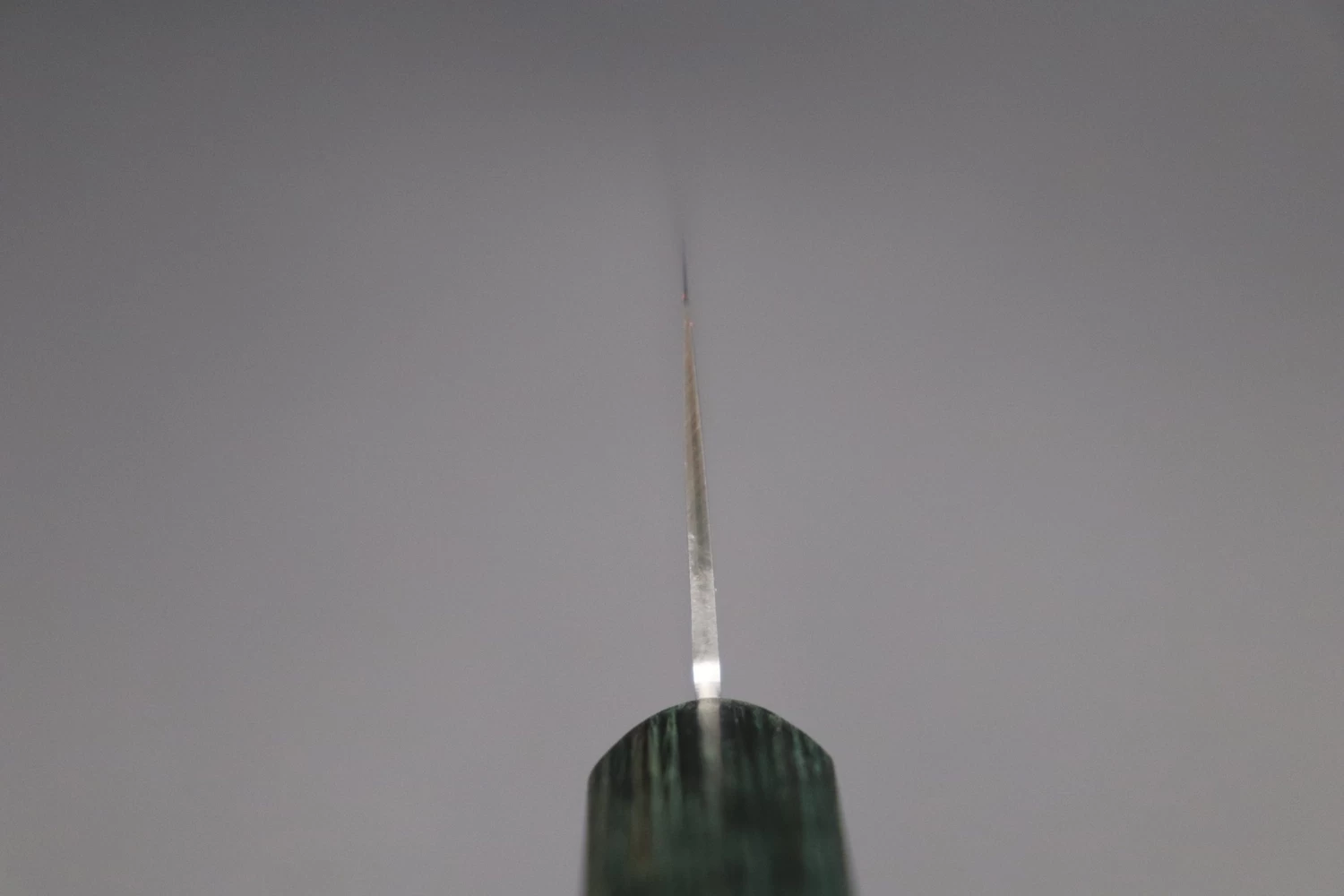 Hattori Limited, Cowry X, VG-2 Clad HCX-1G Santoku 170mm (6.6 Inch, Green Pakka Wood Handle) 4 Hattori Limited, Cowry X, VG-2 Clad HCX-1G Santoku 170mm (6.6 Inch, Green Pakka Wood Handle) - Image 4