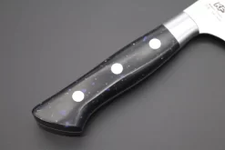 Hattori FH Series Limited Edition Sujihiki (230mm And 300mm, 3 Sizes, "Black Space" Corian® Handle) -Knife Sale Shop hattori sujihiki hattori fh series limited edition sujihiki 230mm and 300mm 3 sizes black space corian handle 41630130602267 scaled