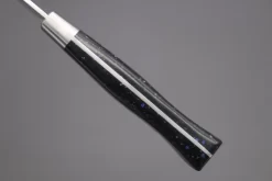 Hattori FH Series Limited Edition Sujihiki (230mm And 300mm, 3 Sizes, "Black Space" Corian® Handle) -Knife Sale Shop hattori sujihiki hattori fh series limited edition sujihiki 230mm and 300mm 3 sizes black space corian handle 41630133977371 scaled