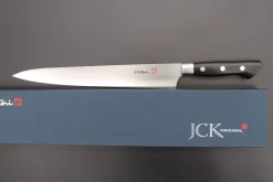 Hattori Forums FH Series Sujihiki (230mm To 300mm, 3 Sizes, African Blackwood Handle) -Knife Sale Shop hattori sujihiki hattori forums fh series sujihiki 230mm to 300mm 3 sizes african blackwood handle 41629988651291 scaled