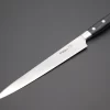 Hattori Forums FH Series Sujihiki (230mm To 300mm, 3 Sizes, Black Linen Micarta Handle)
