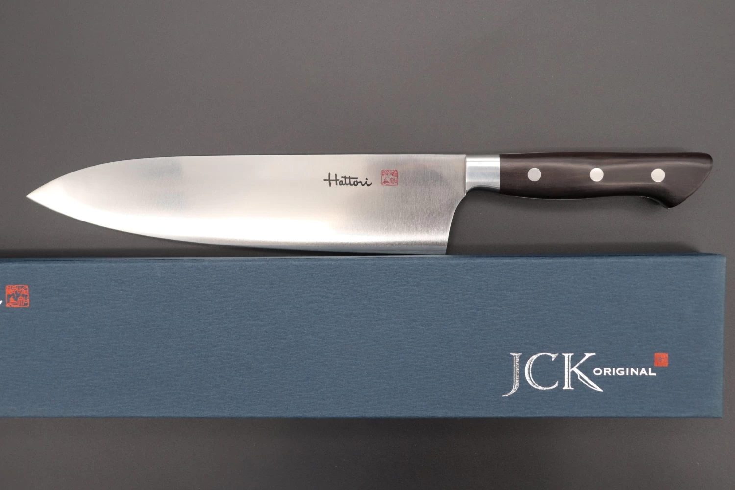 Hattori Forums FH Series Western Deba (165mm And 240mm, African Blackwood Handle) 10 Hattori Forums FH Series Western Deba (165mm And 240mm, African Blackwood Handle) - Image 10