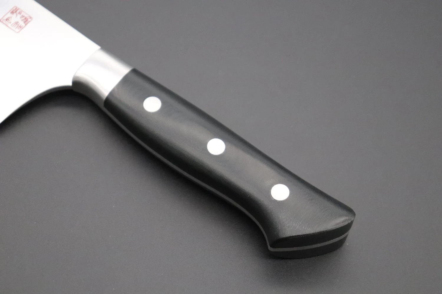 Hattori Forums FH Series Western Deba (165mm And 240mm, Black Linen Micarta Handle) 3 Hattori Forums FH Series Western Deba (165mm And 240mm, Black Linen Micarta Handle) - Image 3