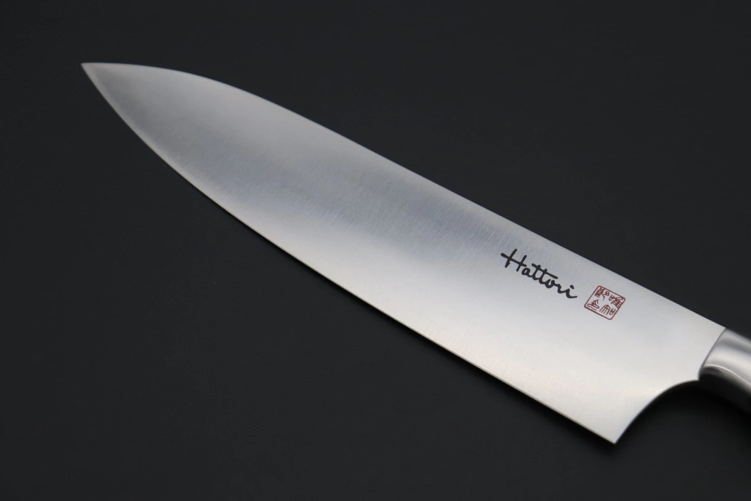 Hattori Forums FH Series Western Deba (165mm And 240mm, Black Linen Micarta Handle) 2 Hattori Forums FH Series Western Deba (165mm And 240mm, Black Linen Micarta Handle) - Image 2