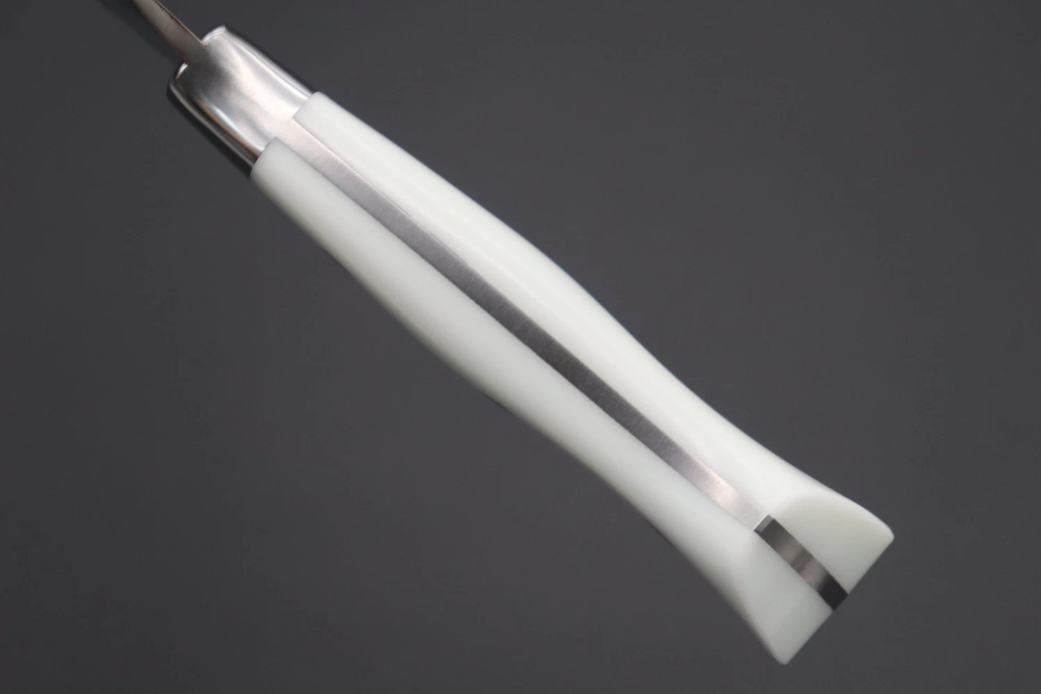 Hattori Forums FH Series Western Deba (165mm And 240mm, Fresh White Corian Handle) 7 Hattori Forums FH Series Western Deba (165mm And 240mm, Fresh White Corian Handle) - Image 7