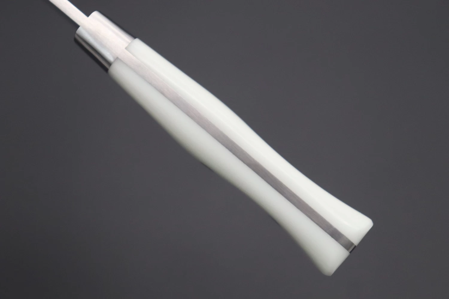 Hattori Forums FH Series Western Deba (165mm And 240mm, Fresh White Corian Handle) 6 Hattori Forums FH Series Western Deba (165mm And 240mm, Fresh White Corian Handle) - Image 6