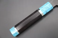 Custom Limited Edition, Hinoura White Steel No.1 Kurouchi Series HS1-8SP1 Bunka 165mm (6.4 Inch) -Knife Sale Shop hinoura bunka custom limited edition hinoura white steel no 1 kurouchi series hs1 8sp1 bunka 165mm 6 4 inch 44795736949019 scaled