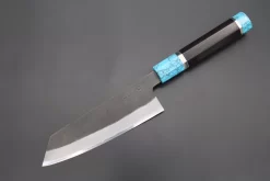 Custom Limited Edition, Hinoura White Steel No.1 Kurouchi Series HS1-8SP1 Bunka 165mm (6.4 Inch)
