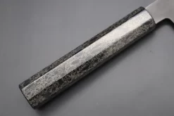 Custom Limited Edition, Hinoura White Steel No.1 Kurouchi Series HS1-8SP12 Bunka 165mm (6.4 Inch) -Knife Sale Shop hinoura bunka custom limited edition hinoura white steel no 1 kurouchi series hs1 8sp12 bunka 165mm 6 4 inch 44795852292379 scaled