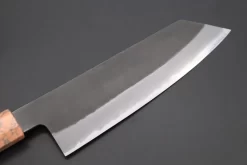 Custom Limited Edition, Hinoura White Steel No.1 Kurouchi Series HS1-8SP2 Bunka 165mm (6.4 Inch) -Knife Sale Shop hinoura bunka custom limited edition hinoura white steel no 1 kurouchi series hs1 8sp2 bunka 165mm 6 4 inch 44795747369243 scaled