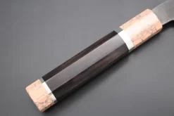 Custom Limited Edition, Hinoura White Steel No.1 Kurouchi Series HS1-8SP3 Bunka 165mm (6.4 Inch) -Knife Sale Shop hinoura bunka custom limited edition hinoura white steel no 1 kurouchi series hs1 8sp3 bunka 165mm 6 4 inch 44795756282139 scaled