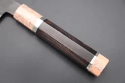 Custom Limited Edition, Hinoura White Steel No.1 Kurouchi Series HS1-8SP3 Bunka 165mm (6.4 Inch) -Knife Sale Shop hinoura bunka custom limited edition hinoura white steel no 1 kurouchi series hs1 8sp3 bunka 165mm 6 4 inch 44795756347675 scaled