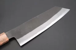 Custom Limited Edition, Hinoura White Steel No.1 Kurouchi Series HS1-8SP3 Bunka 165mm (6.4 Inch) -Knife Sale Shop hinoura bunka custom limited edition hinoura white steel no 1 kurouchi series hs1 8sp3 bunka 165mm 6 4 inch 44795756445979 scaled