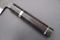 Custom Limited Edition, Hinoura White Steel No.1 Kurouchi Series HS1-8SP4 Bunka 165mm (6.4 Inch) -Knife Sale Shop hinoura bunka custom limited edition hinoura white steel no 1 kurouchi series hs1 8sp4 bunka 165mm 6 4 inch 44795765752091 scaled