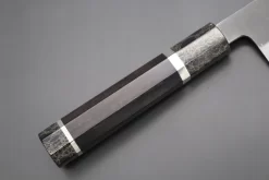 Custom Limited Edition, Hinoura White Steel No.1 Kurouchi Series HS1-8SP4 Bunka 165mm (6.4 Inch) -Knife Sale Shop hinoura bunka custom limited edition hinoura white steel no 1 kurouchi series hs1 8sp4 bunka 165mm 6 4 inch 44795765817627 scaled