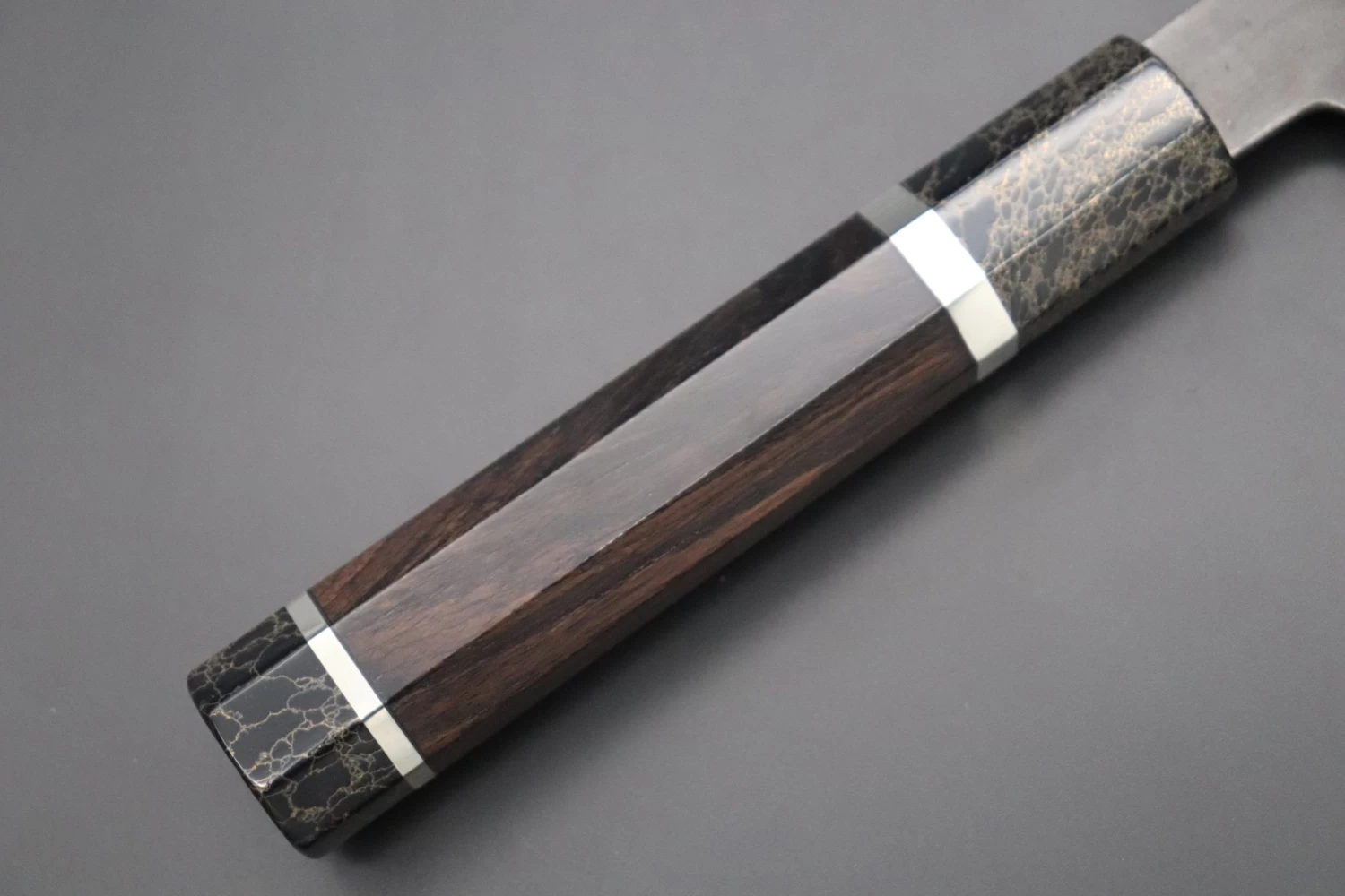 Custom Limited Edition, Hinoura White Steel No.1 Kurouchi Series HS1-8SP5 Bunka 165mm (6.4 Inch) 8 Custom Limited Edition, Hinoura White Steel No.1 Kurouchi Series HS1-8SP5 Bunka 165mm (6.4 Inch) - Image 8