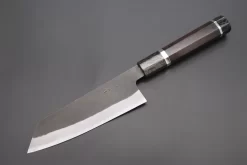 Custom Limited Edition, Hinoura White Steel No.1 Kurouchi Series HS1-8SP5 Bunka 165mm (6.4 Inch)