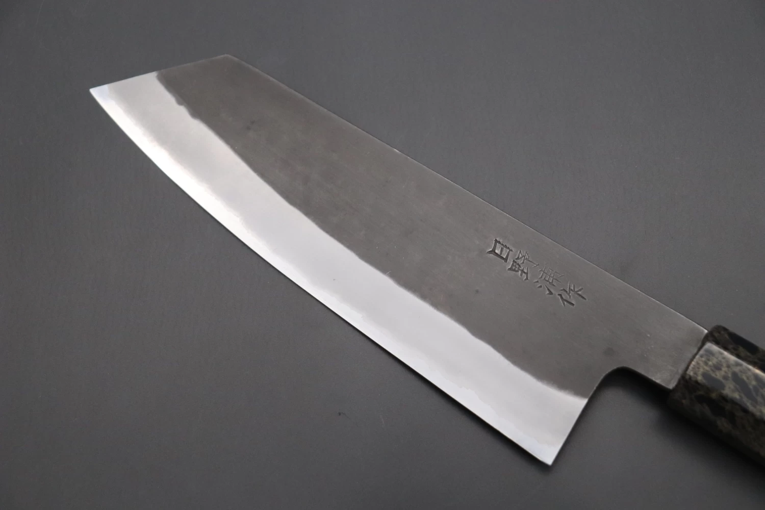 Custom Limited Edition, Hinoura White Steel No.1 Kurouchi Series HS1-8SP5 Bunka 165mm (6.4 Inch) 2 Custom Limited Edition, Hinoura White Steel No.1 Kurouchi Series HS1-8SP5 Bunka 165mm (6.4 Inch) - Image 2