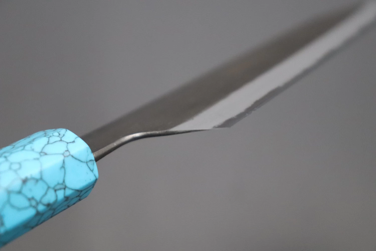 Custom Limited Edition, Hinoura White Steel No.1 Kurouchi Series HS1-8SP6 Bunka 165mm (6.4 Inch) 5 Custom Limited Edition, Hinoura White Steel No.1 Kurouchi Series HS1-8SP6 Bunka 165mm (6.4 Inch) - Image 5