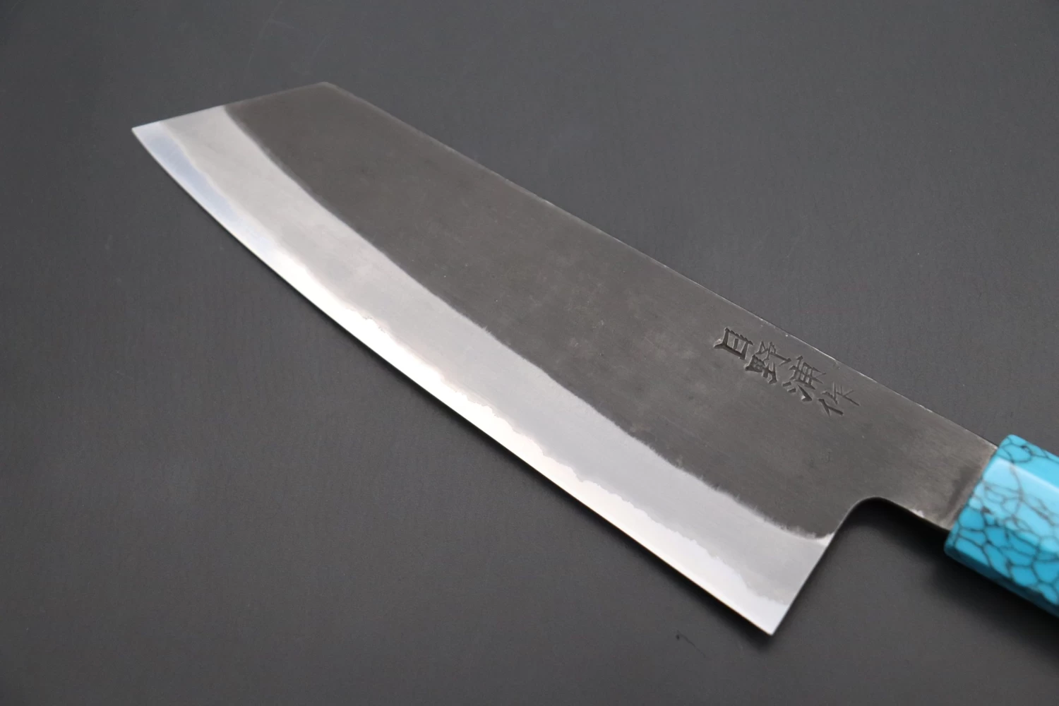Custom Limited Edition, Hinoura White Steel No.1 Kurouchi Series HS1-8SP6 Bunka 165mm (6.4 Inch) 3 Custom Limited Edition, Hinoura White Steel No.1 Kurouchi Series HS1-8SP6 Bunka 165mm (6.4 Inch) - Image 3