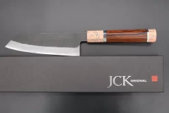 Custom Limited Edition, Hinoura White Steel No.1 Kurouchi Series HS1-8SP7 Bunka 165mm (6.4 Inch) -Knife Sale Shop hinoura bunka custom limited edition hinoura white steel no 1 kurouchi series hs1 8sp7 bunka 165mm 6 4 inch 44795781546267 scaled