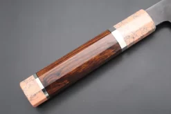 Custom Limited Edition, Hinoura White Steel No.1 Kurouchi Series HS1-8SP7 Bunka 165mm (6.4 Inch) -Knife Sale Shop hinoura bunka custom limited edition hinoura white steel no 1 kurouchi series hs1 8sp7 bunka 165mm 6 4 inch 44795781644571 scaled