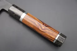 Custom Limited Edition, Hinoura White Steel No.1 Kurouchi Series HS1-8SP8 Bunka 165mm (6.4 Inch) -Knife Sale Shop hinoura bunka custom limited edition hinoura white steel no 1 kurouchi series hs1 8sp8 bunka 165mm 6 4 inch 44795792589083 scaled